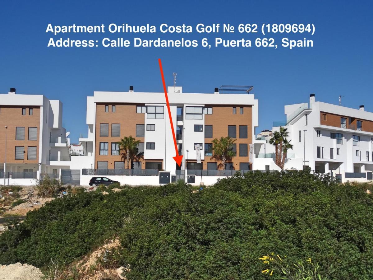 Apartment Orihuela Costa Golf 662 Los Dolses Eksteriør billede